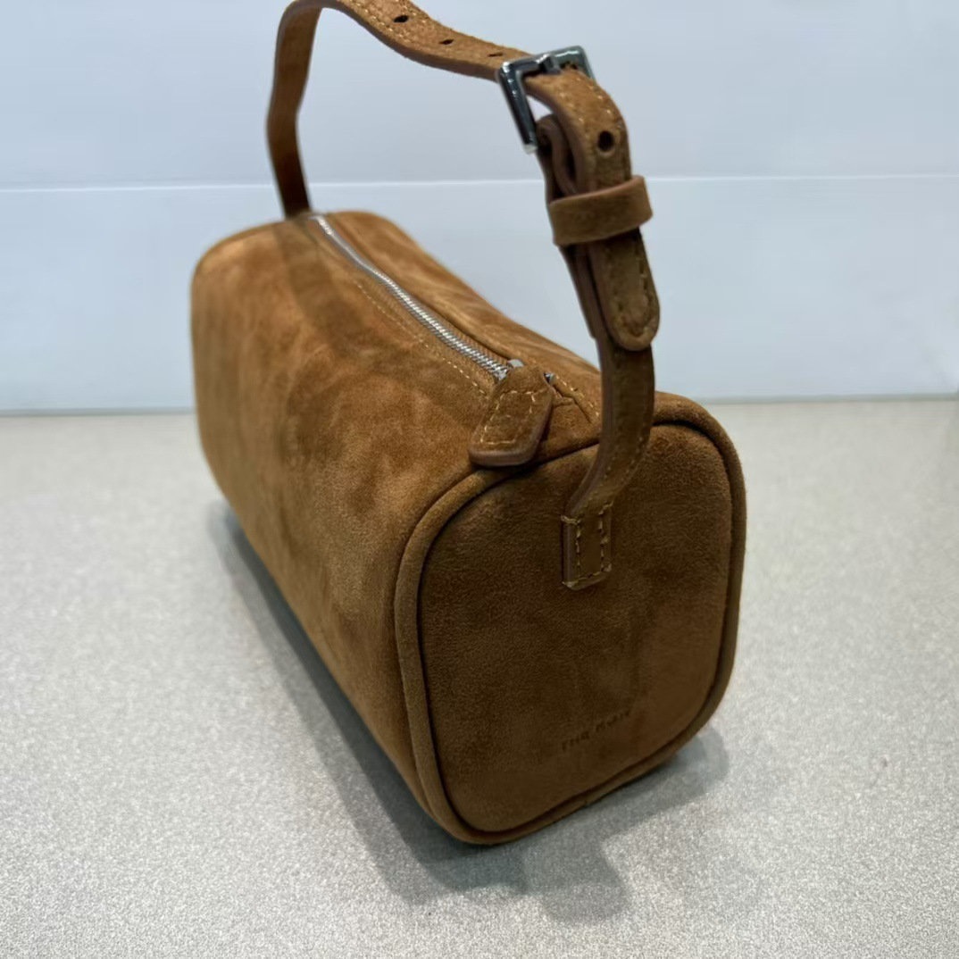 Mini-Handtasche aus Wildleder für Damen ⎜ Kompakte Schultertasche im eleganten Design