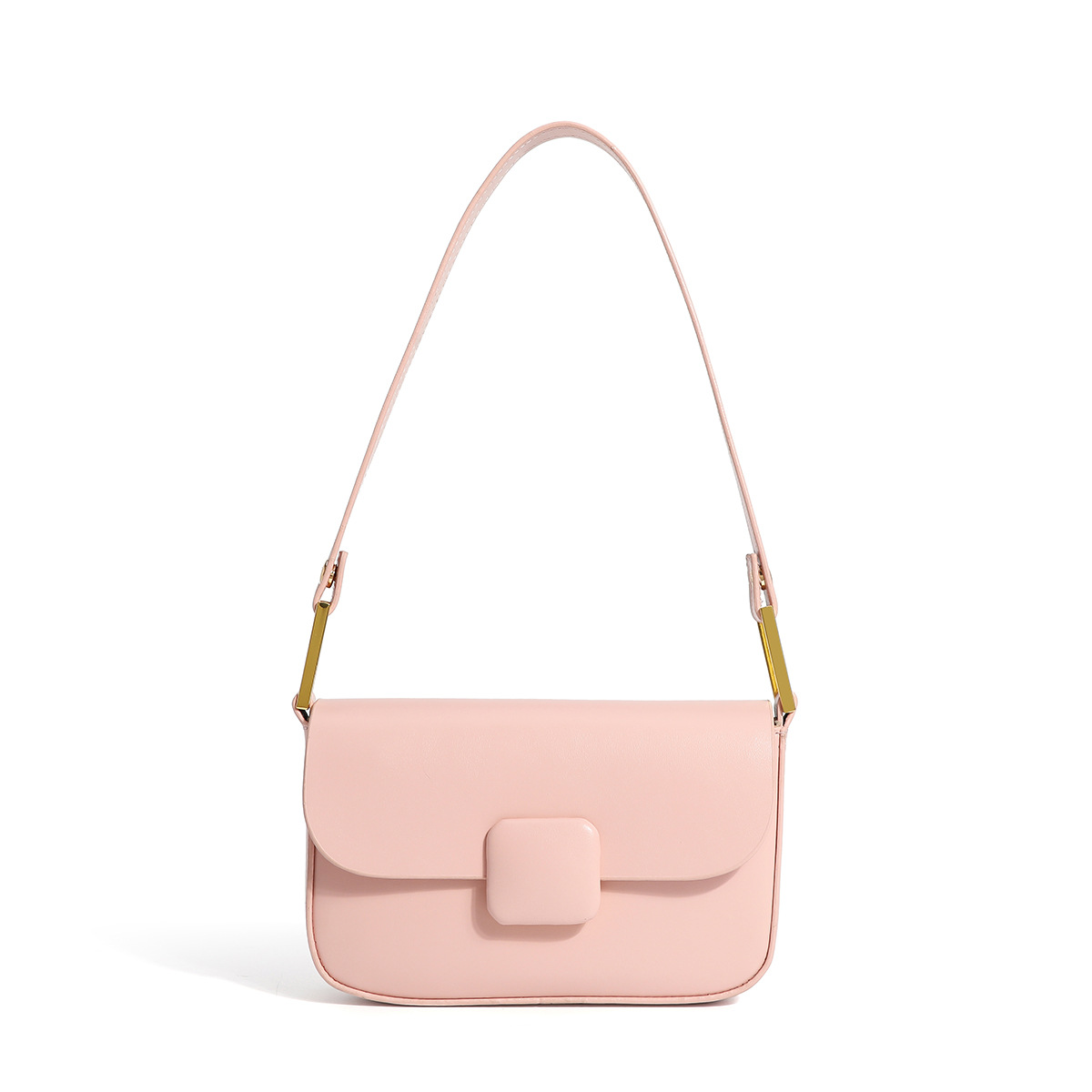 Kleine Umhängetasche für Damen ⎜ Modische Messenger Bag aus Leder mit abnehmbarem Trageriemen
