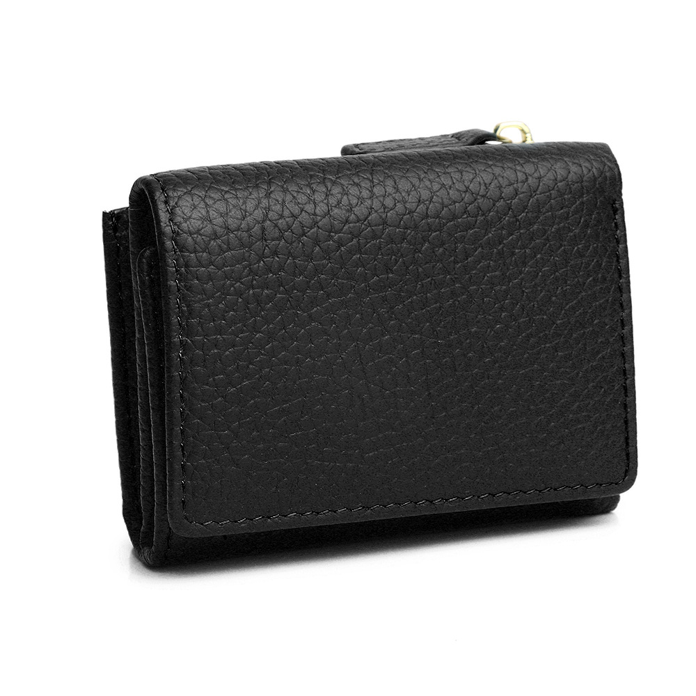 RFID Geldbörse für Damen ⎜ Kompakte Brieftasche mit Reißverschluss und mehreren Kartenfächern
