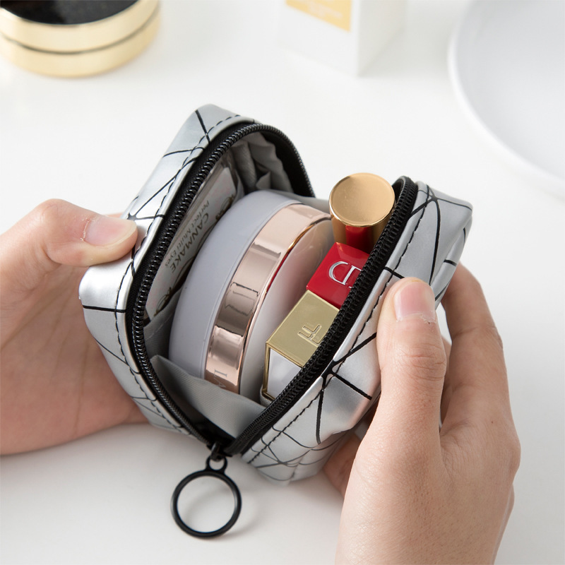 Mini Kosmetiktasche für Damen ⎜ Wasserabweisendes Etui für Lippenstift und Kleinteile