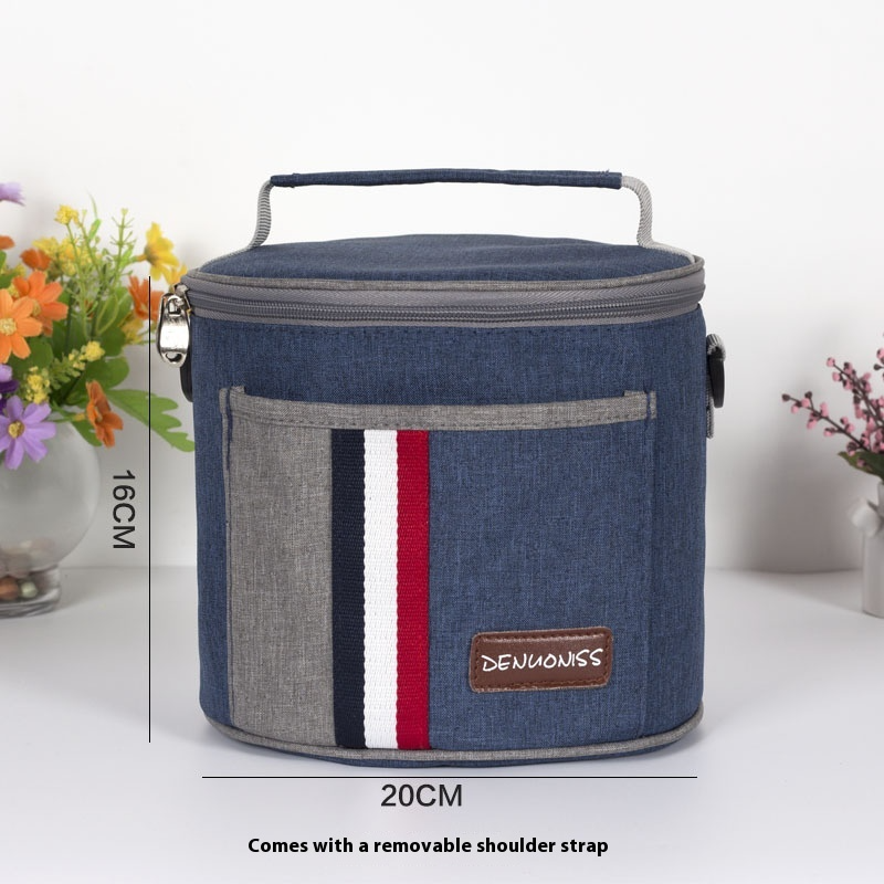 Lunchbag für Schule und Freizeit ⎜ Isolierte Tragetasche für Mahlzeiten mit praktischer Handhabung und sportlichem Design