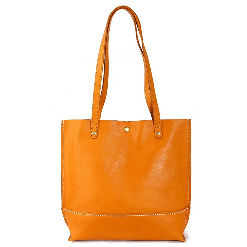 Shopper Tasche für Damen aus Echtleder ⎜ Geräumige Schultertasche für Alltag, Büro und Freizeitlooks