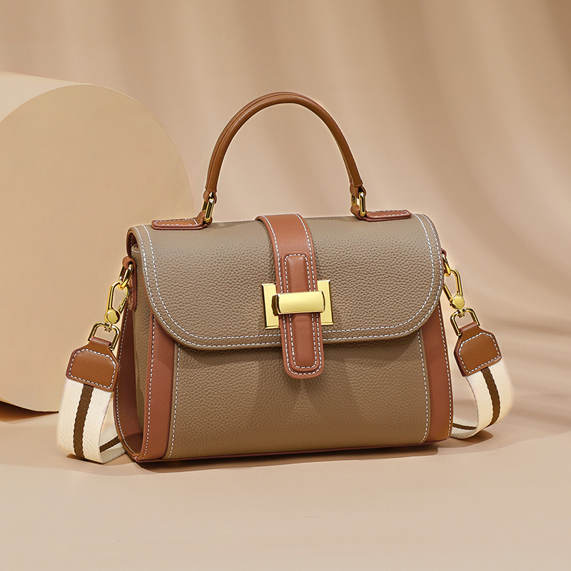 Handtasche für Damen ⎜ Vielseitiges Design mit eleganter Textur und praktischer Schultertragefunktion