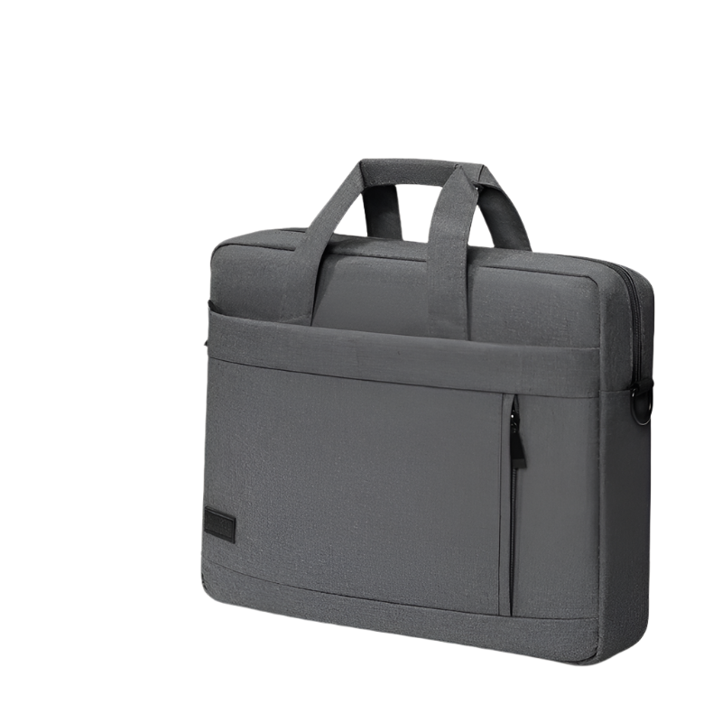 Laptoptasche für Damen ⎜ Minimalistische Tragetasche in Unifarben mit Reißverschluss und Polsterung für Büro und Uni
