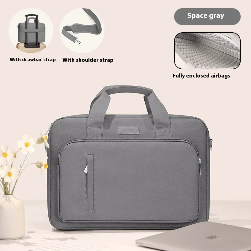 Laptop-Tasche aus Oxford-Gewebe ⎜ Robuste Aktentasche mit Großer Kapazität und Schutzfunktion