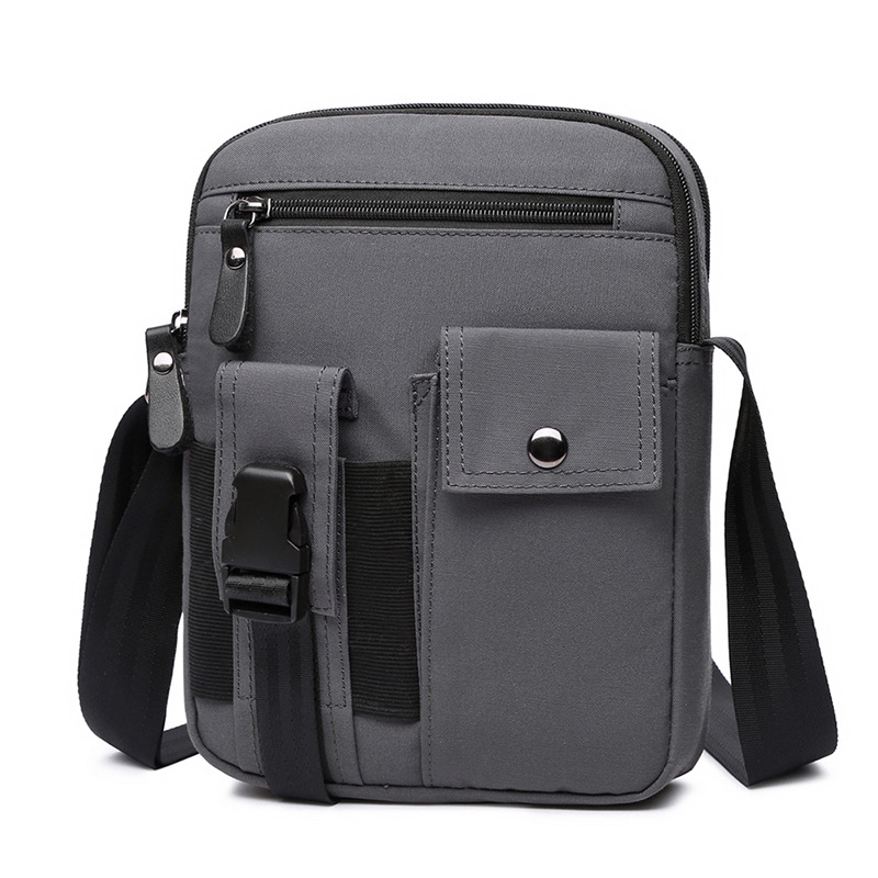 Herren Umhängetasche ⎜ Robuste Crossbody-Tasche mit Vielseitigen Fächern und Verstellbarem Gurt