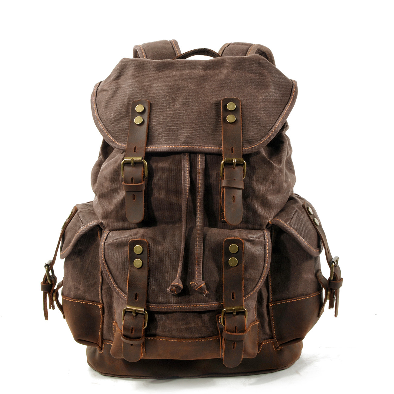 Outdoor Rucksack für Herren ⎜ Robuste Freizeit-Tasche mit verstellbaren Riemen und praktischen Fächern