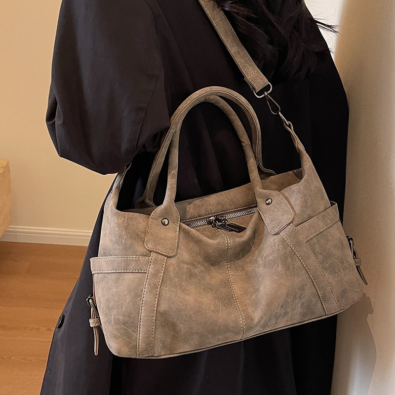 Schultertasche für Damen ⎜ Vielseitige Umhängetasche mit großem Stauraum für Alltag, Büro und Freizeit