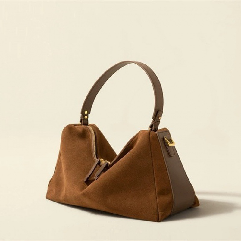 Handtasche für Damen ⎜ Vielseitige Schultertasche aus hochwertigem Leder im modernen Design