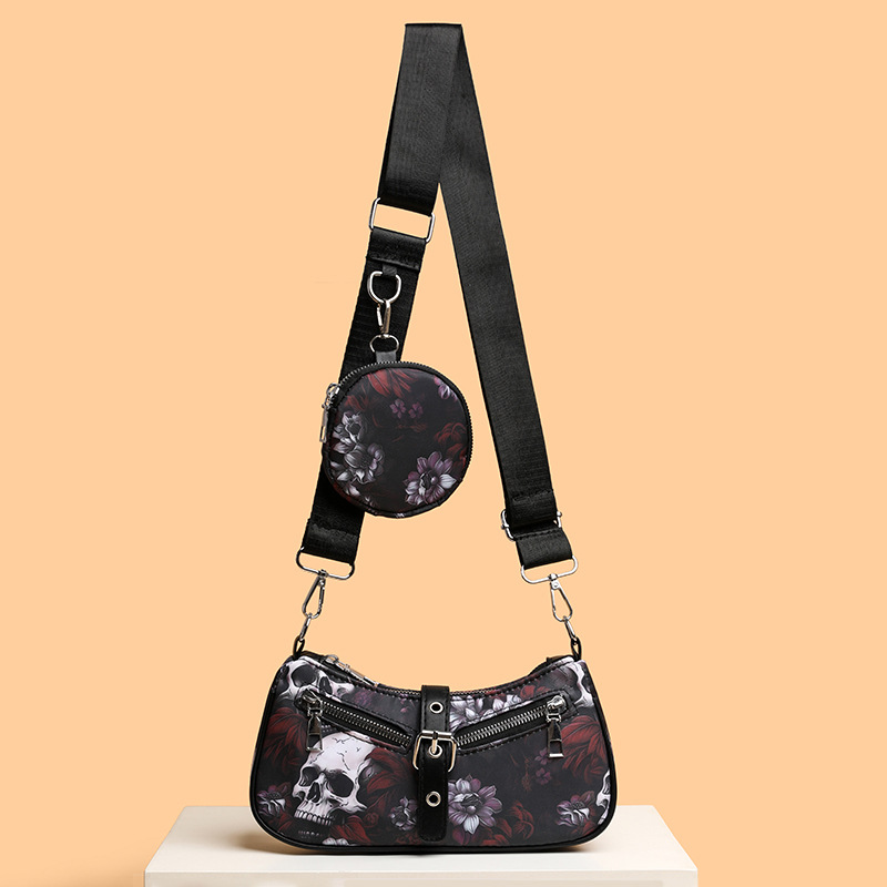 Damen Umhängetasche ⎜ Modisches Design mit verstellbarem Gurt für Alltag und Freizeit
