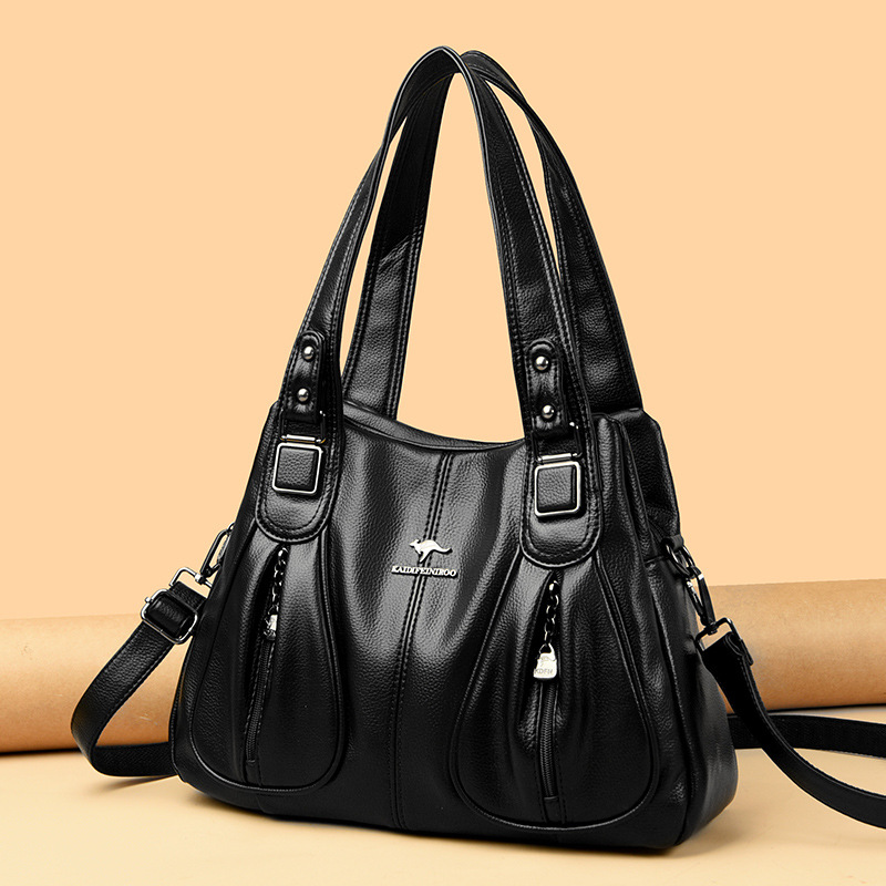 Umhängetasche für Damen ⎜ Geräumige Schultertasche mit mehreren Fächern für Alltag und Freizeit