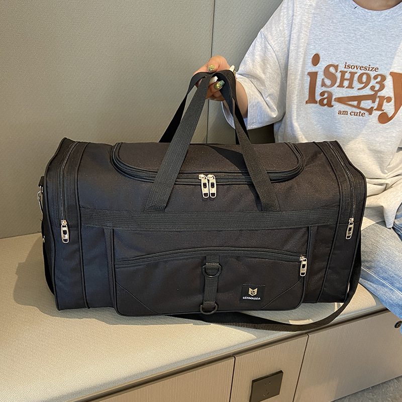 Reisetasche für Herren und Damen ⎜ Große Sporttasche mit mehreren Fächern und atmungsaktivem Material für Reisen