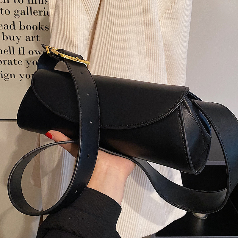 Moderne Gürteltasche für Damen ⎜ Schlanke Bauchtasche aus Kunstleder mit verstellbarem Gürtel