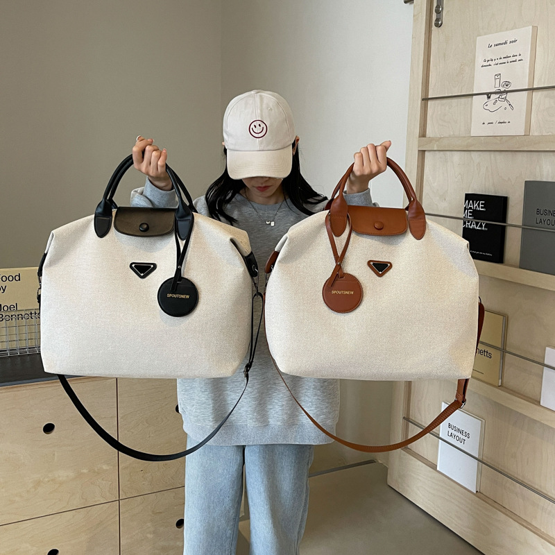 Reisetasche für Damen ⎜ Leichte Duffel-Bag mit großer Kapazität und Tragegriffen für stilvolles Reisen
