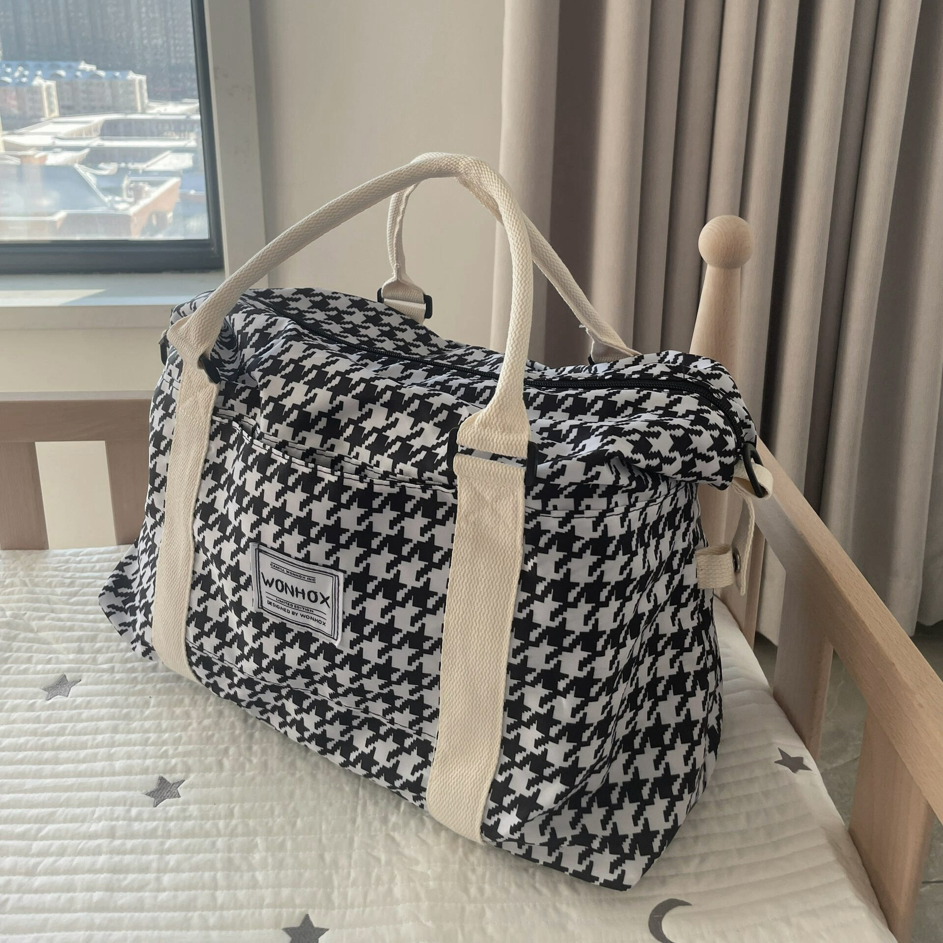Reisetasche für Damen ⎜ Große Tragetasche mit viel Stauraum für Kurztrips und Wochenendausflüge