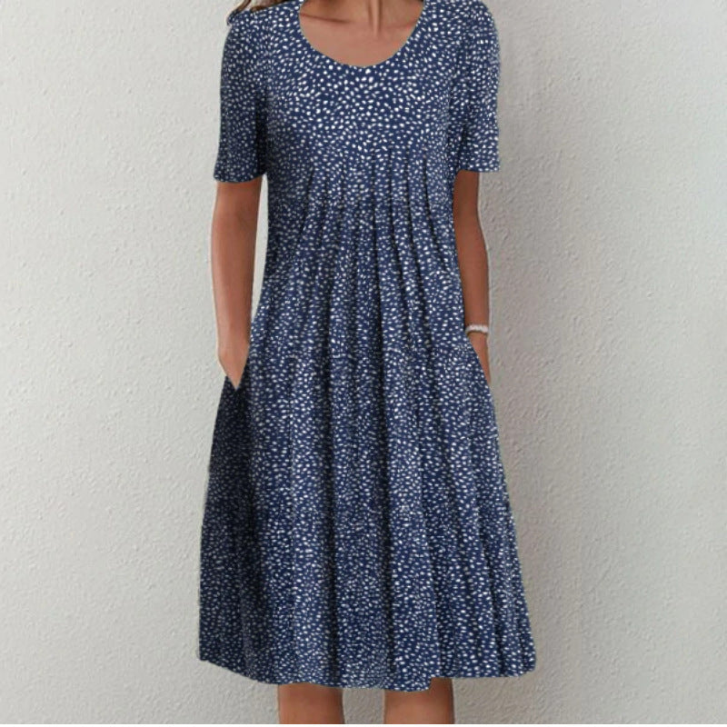 Aurora - Elegantes Baumwollkleid