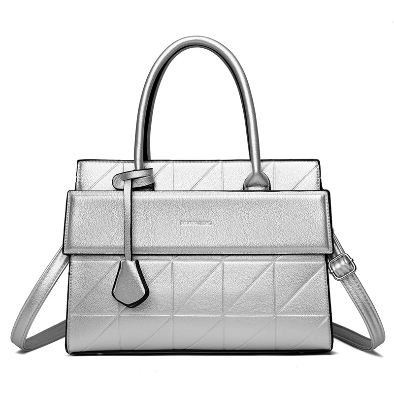 Handtasche für Damen ⎜ Elegante Tragetasche mit großem Stauraum und strukturierter Oberfläche für Alltag und Büro