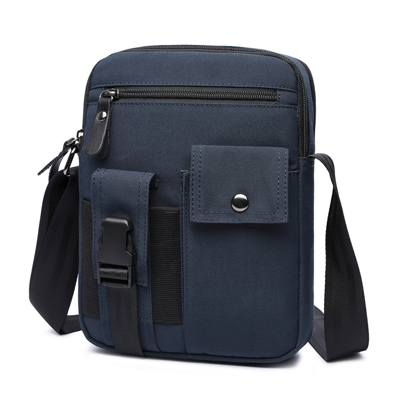 Herren Umhängetasche ⎜ Robuste Crossbody-Tasche mit Vielseitigen Fächern und Verstellbarem Gurt