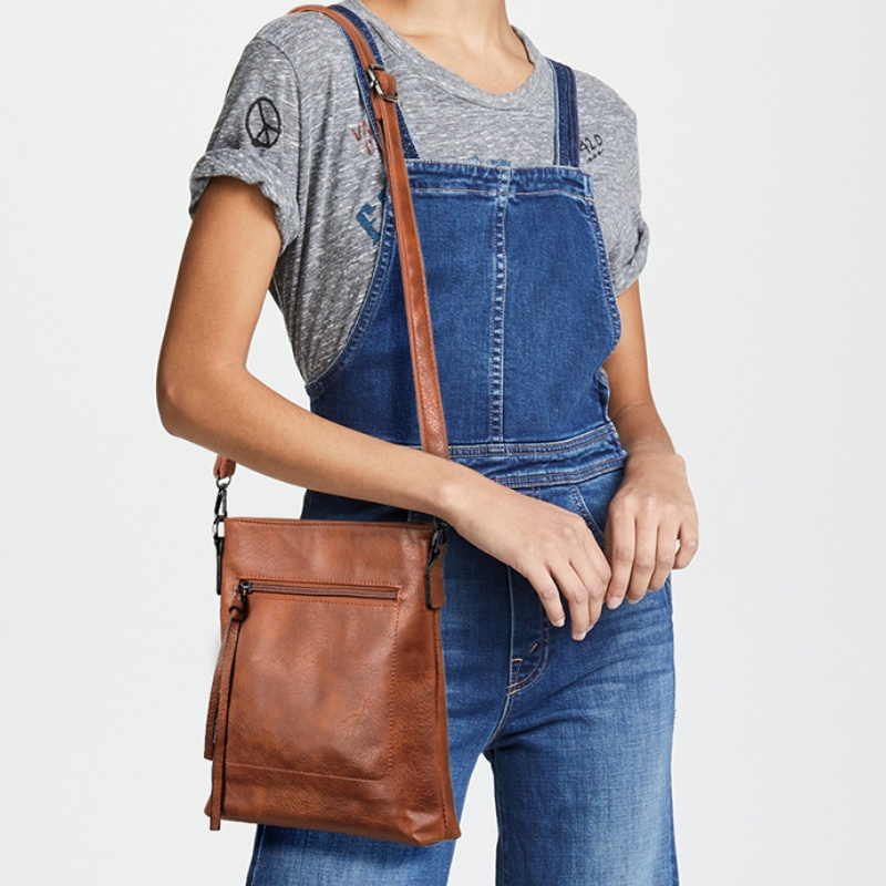Damen Schultertasche mit Zubehör ⎜ Große Kapazität, Vielseitig und Stilvoll für Alltag und Freizeit
