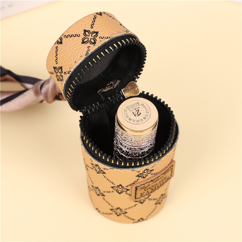 Mini Geldbörse ⎜ Kreative Schlüssel- und Münztasche im Vintage-Design mit praktischer Kettenaufhängung