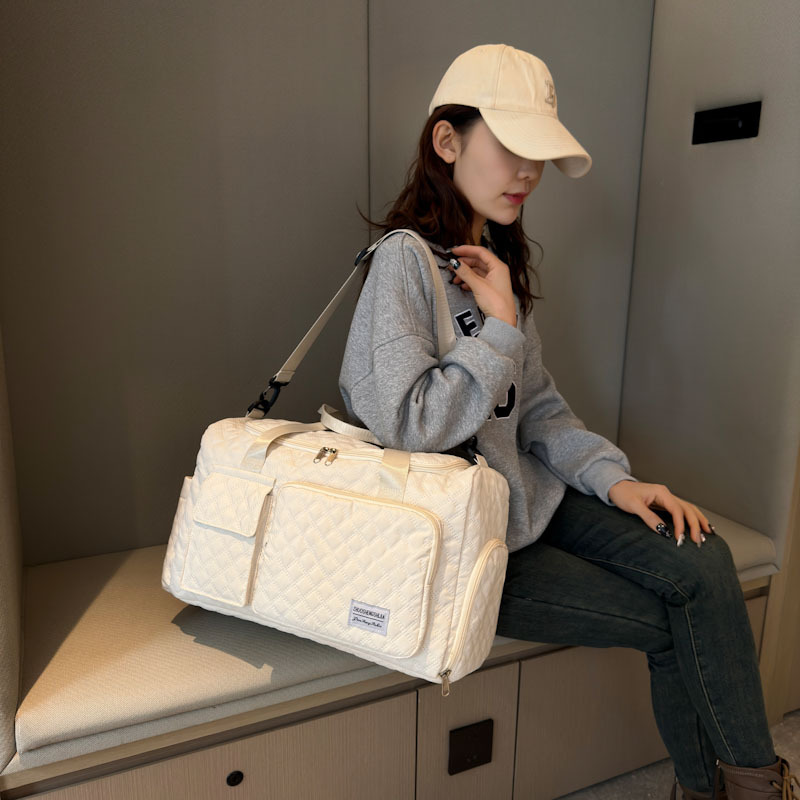 Reisetasche für Damen ⎜ Leichte Sporttasche mit großer Kapazität und praktischer Trennung von Nass und Trocken
