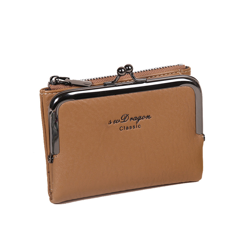 Kartenetui mit Münzfach für Damen ⎜ Elegante Brieftasche im Zwei-in-eins-Design für Ausweise und Karten