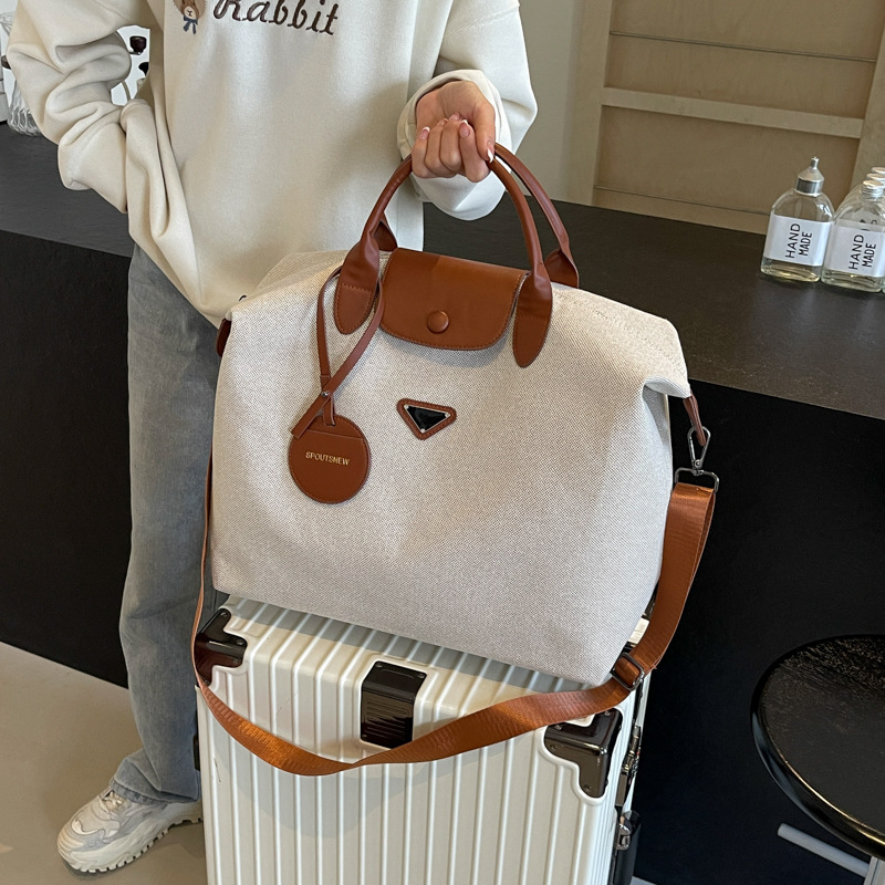 Reisetasche für Damen ⎜ Leichte Duffel-Bag mit großer Kapazität und Tragegriffen für stilvolles Reisen