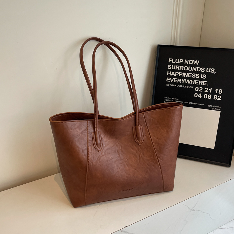 Große Umhängetasche für Damen ⎜ Elegante Tote Bag mit Geräumigem Innenraum und Robusten Griffen