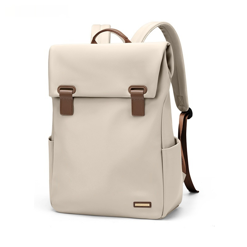 Damen Rucksack mit Klappdeckel ⎜ Großer Tagesrucksack für Freizeit, Pendeln und Reisen