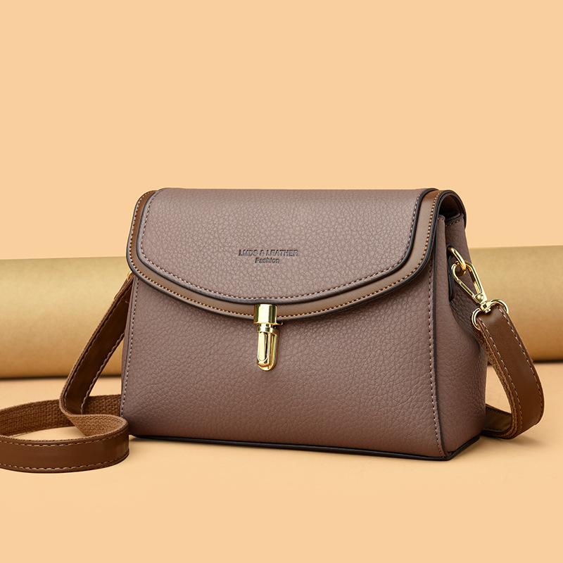 Damen Umhängetasche ⎜ Modische Schultertasche mit viel Platz und sicherem Verschluss