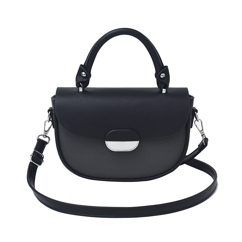 Handtasche für Damen ⎜ Elegante Umhängetasche im Retro-Stil mit Tragegriff und abnehmbarem Schulterriemen