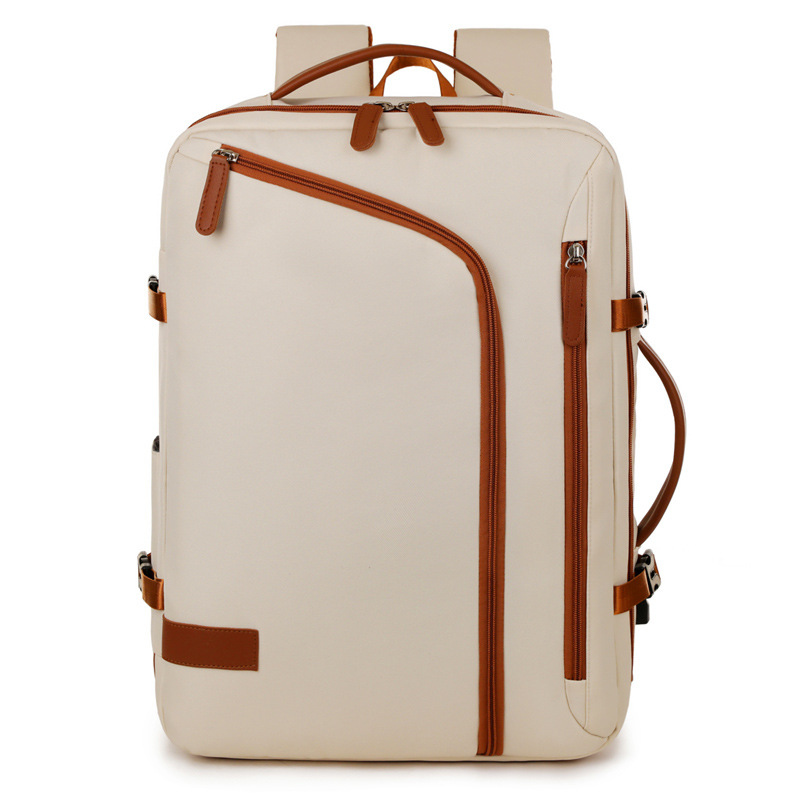 Damen Rucksack mit großem Volumen ⎜ Stilvoller Reiserucksack mit Kompressionsfunktion für Alltag und Trips