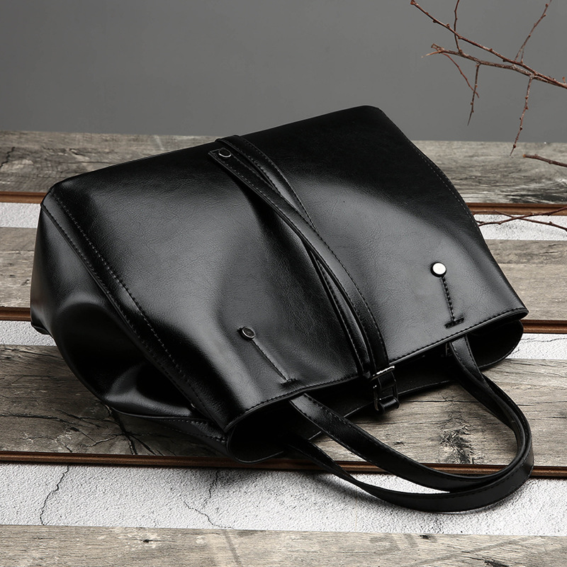 Handtasche für Damen ⎜ Elegante Tragetasche in Lederoptik mit großzügigem Stauraum und zeitlosem Design