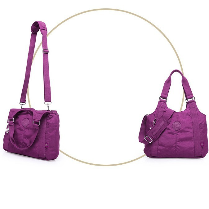 Handtasche für Damen ⎜ Leichte Schultertasche mit großem Stauraum für Alltag, Reisen und Freizeit