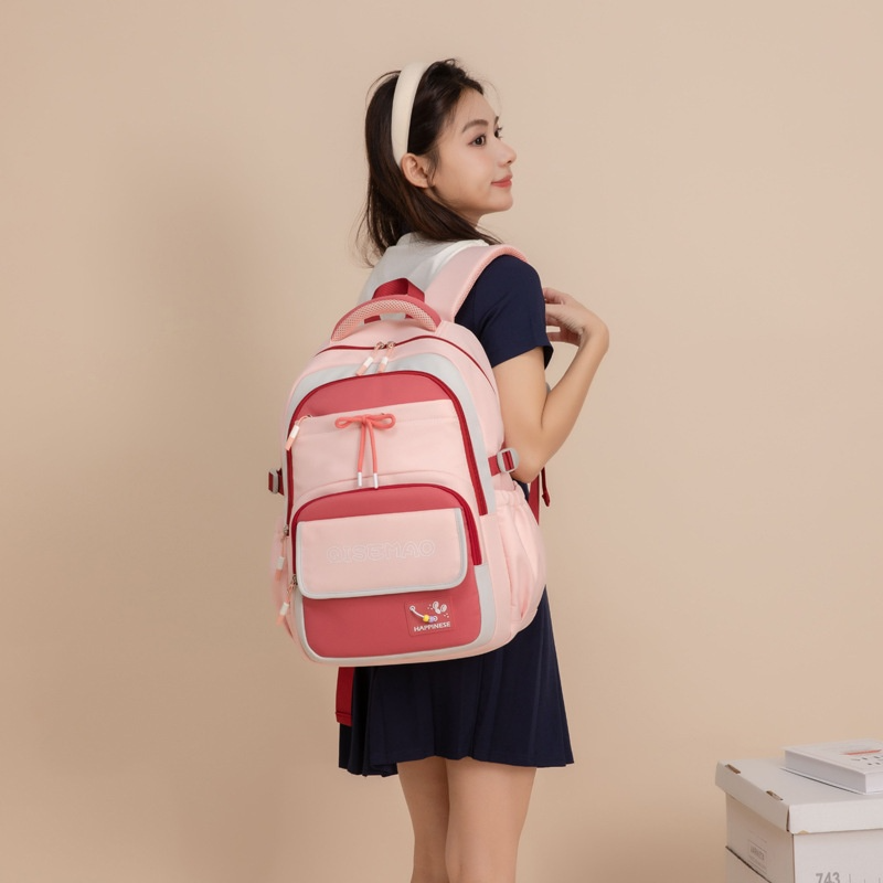 Laptop Rucksack Für Damen ⎜ Großer Schulrucksack Mit Viel Stauraum Und Bequemen Schultergurten Für Reisen