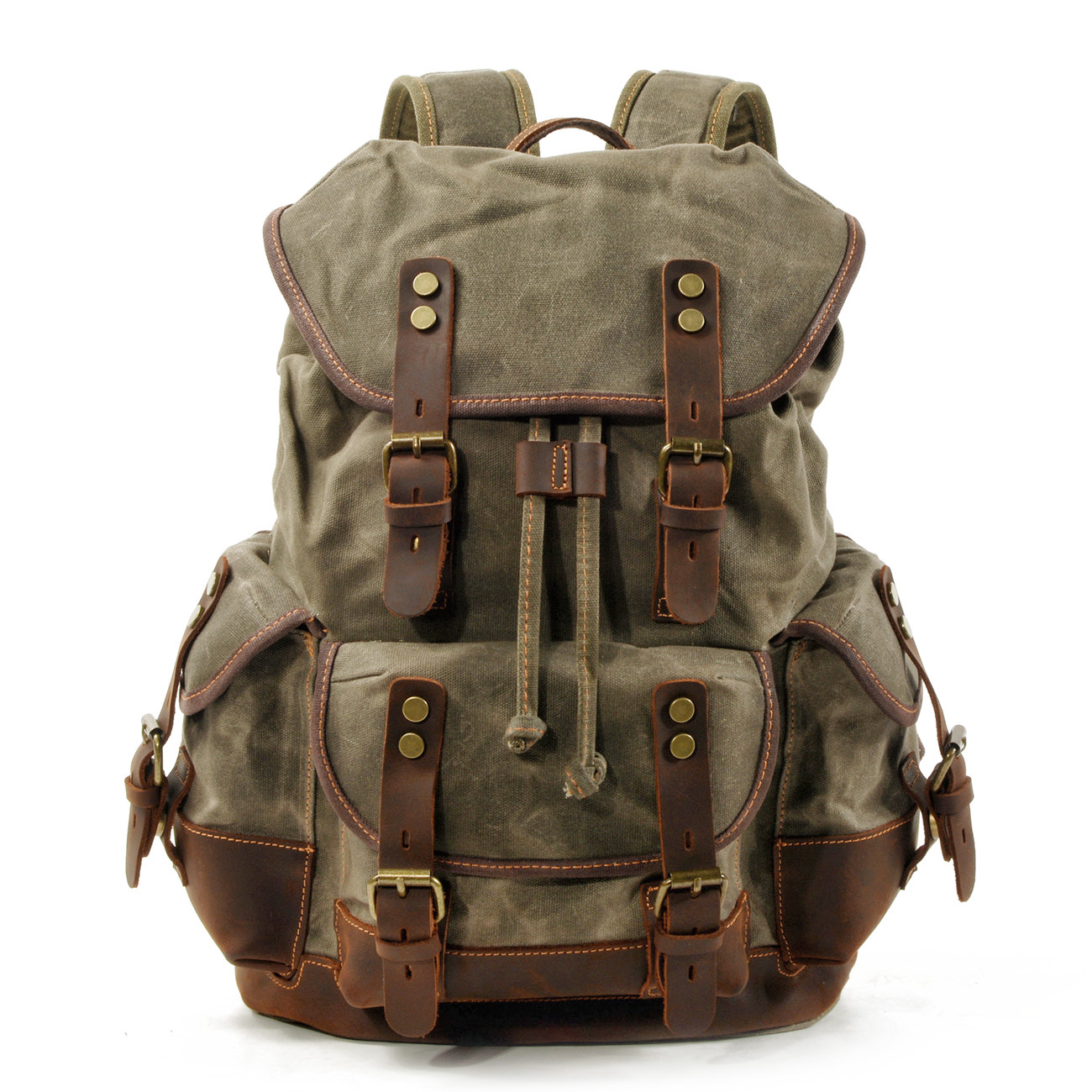 Outdoor Rucksack für Herren ⎜ Robuste Freizeit-Tasche mit verstellbaren Riemen und praktischen Fächern