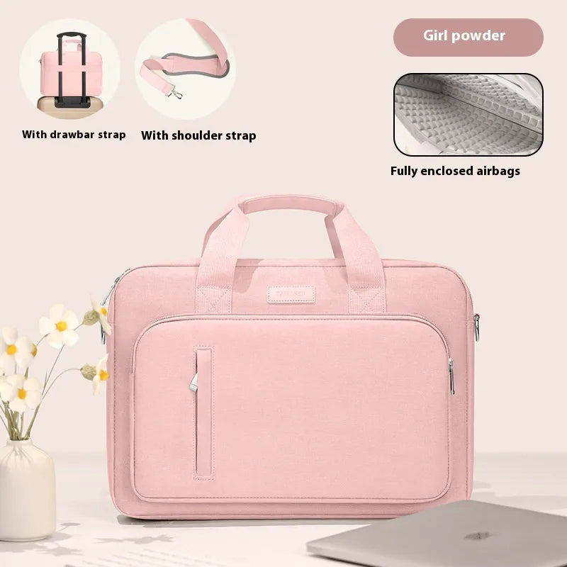 Laptop-Tasche aus Oxford-Gewebe ⎜ Robuste Aktentasche mit Großer Kapazität und Schutzfunktion