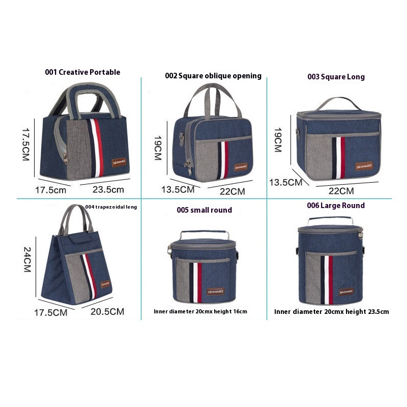 Lunchbag für Schule und Freizeit ⎜ Isolierte Tragetasche für Mahlzeiten mit praktischer Handhabung und sportlichem Design