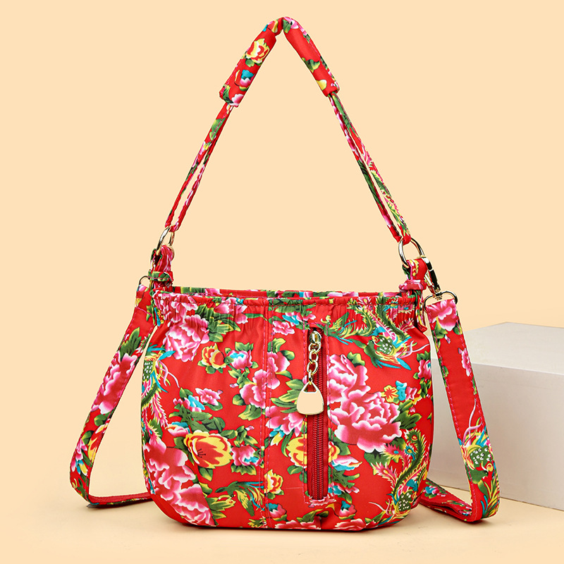 Handtasche für Damen ⎜ Vintage Umhängetasche mit viel Stauraum für Alltag, Reisen und Freizeit