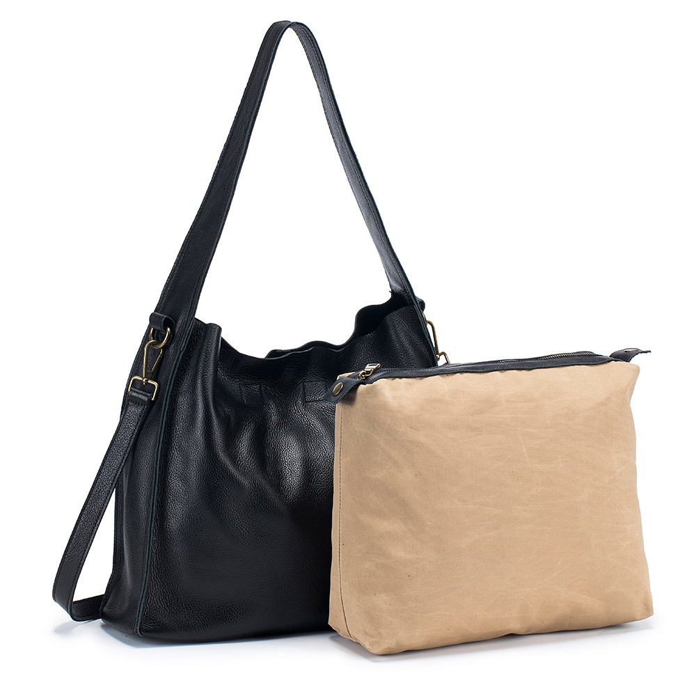 Schultertasche für Damen ⎜ Große Umhängetasche mit viel Stauraum für Alltag, Büro und Shopping