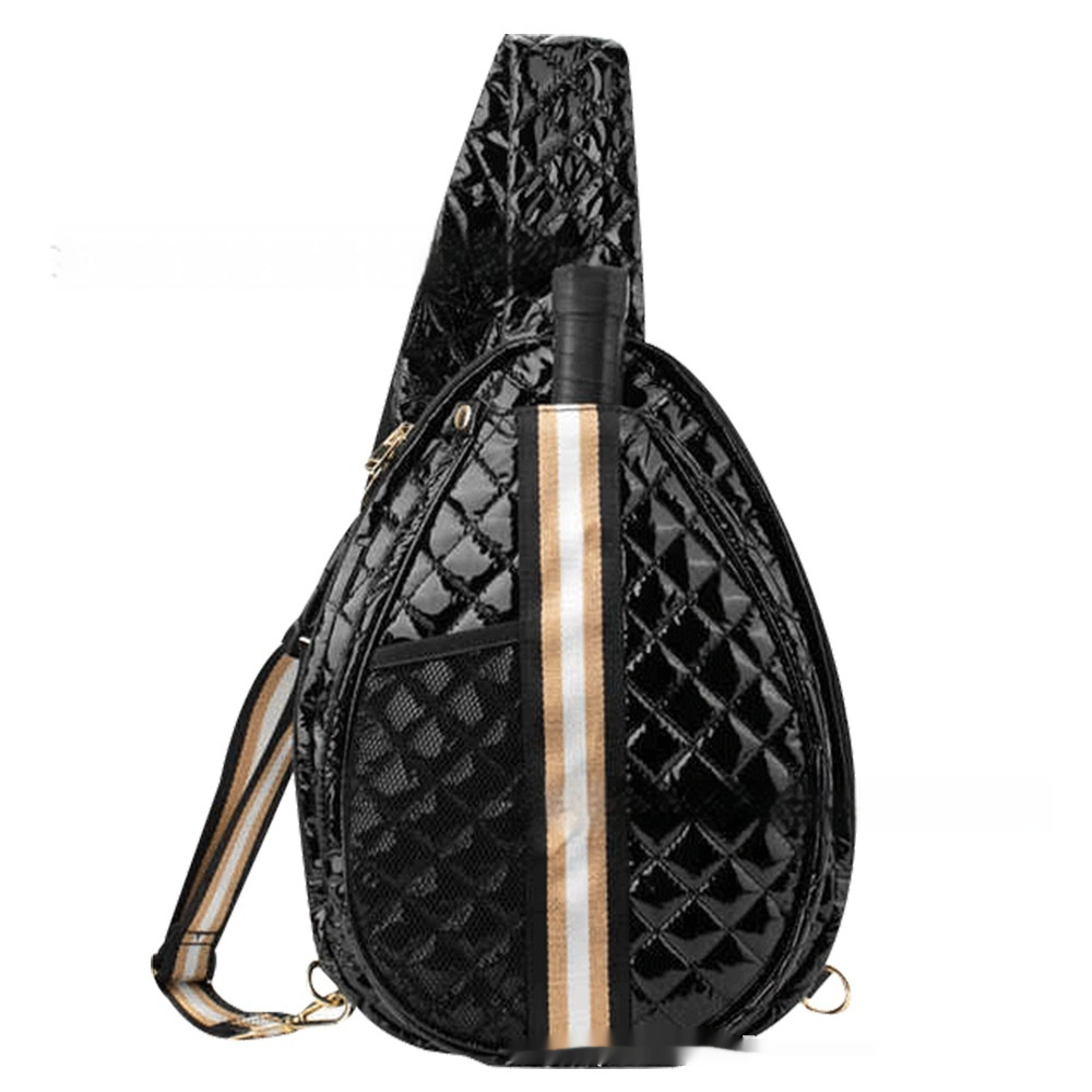 Tischtennistasche für Damen ⎜ Sportliche Schultertasche mit Schlägerfach für Training und Outdoor