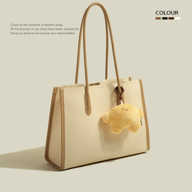 Shopper Tasche für Damen ⎜ Große Handtasche mit langen Henkeln und viel Stauraum für Alltag und Büro