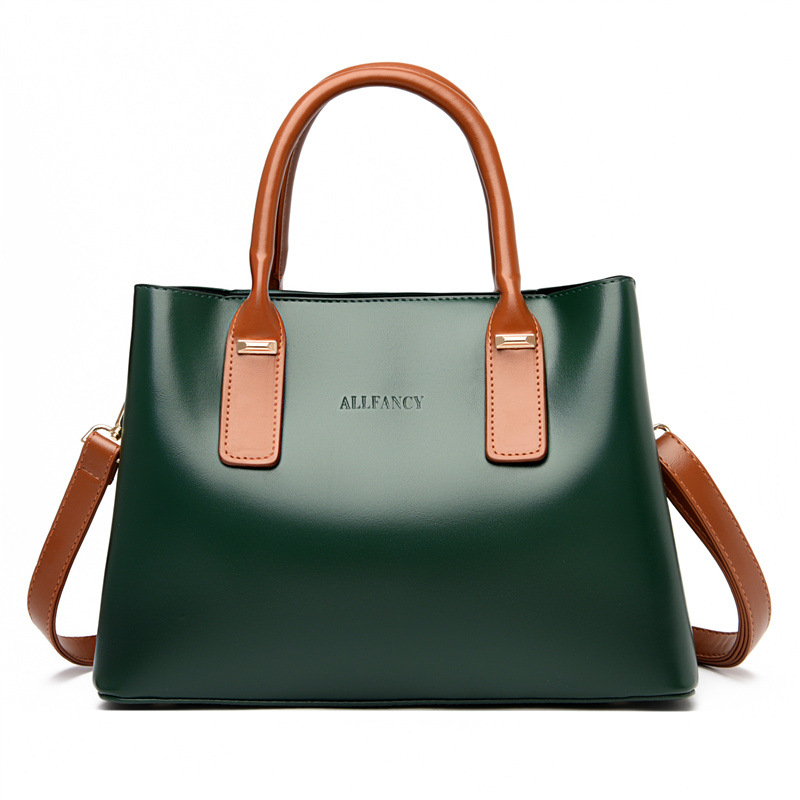 Handtasche für Damen ⎜ Weiche Schultertasche mit großem Stauraum und abnehmbarem Umhängeriemen