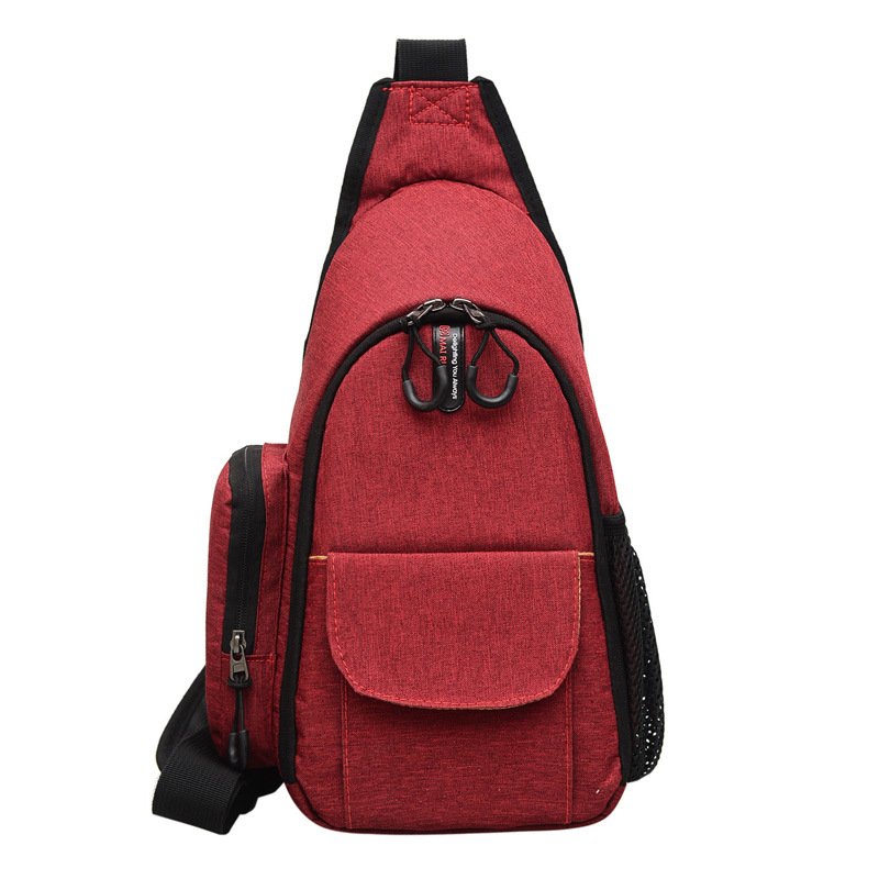 Kameratasche für unterwegs ⎜ Gepolsterte Crossbody-Tasche für DSLR mit Schutzfächern und leichtem Zugriff
