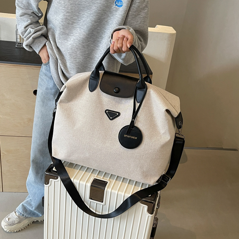 Reisetasche für Damen ⎜ Leichte Duffel-Bag mit großer Kapazität und Tragegriffen für stilvolles Reisen
