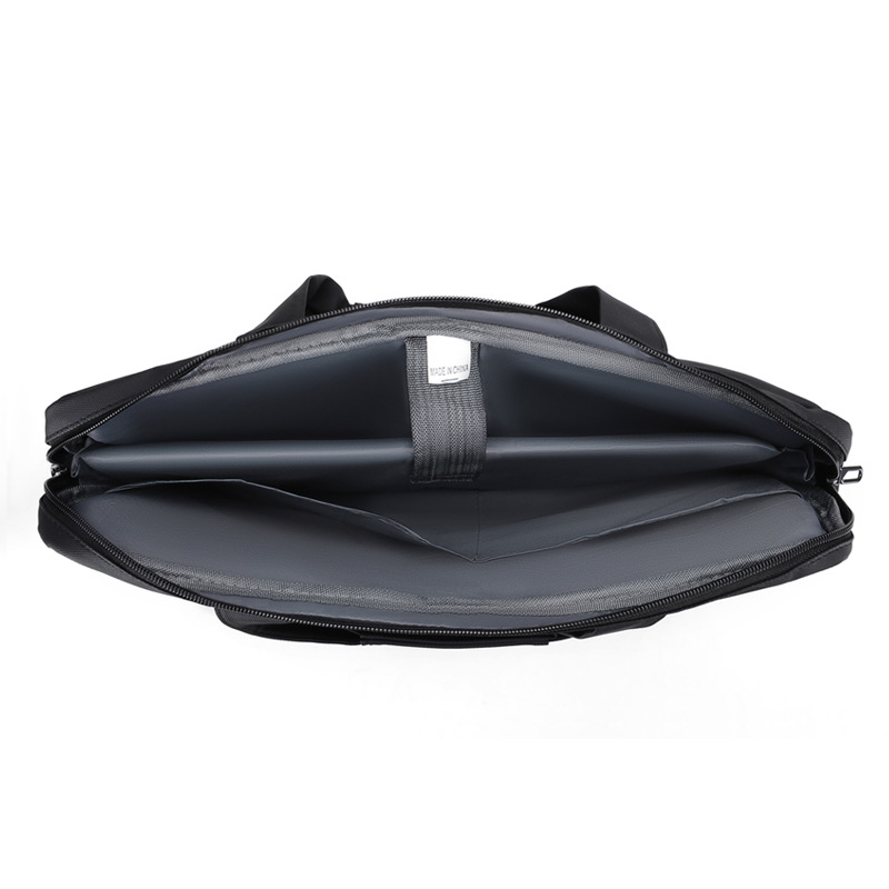 Laptoptasche für Herren ⎜ Schlichte Business-Tasche aus Leder mit großem Stauraum und Schultergurt