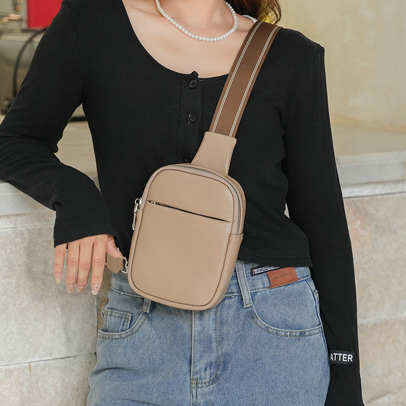 Kleine Crossbody-Tasche für Damen und Herren ⎜ Praktische Schultertasche im minimalistischen Design