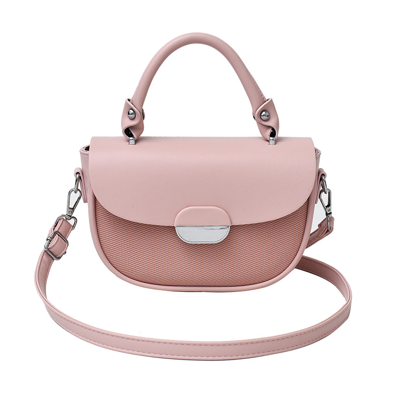 Handtasche für Damen ⎜ Elegante Umhängetasche im Retro-Stil mit Tragegriff und abnehmbarem Schulterriemen