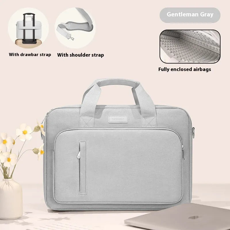 Laptop-Tasche aus Oxford-Gewebe ⎜ Robuste Aktentasche mit Großer Kapazität und Schutzfunktion