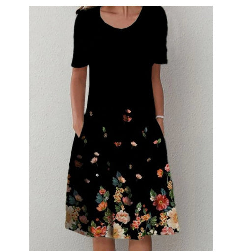 Aurora - Elegantes Baumwollkleid